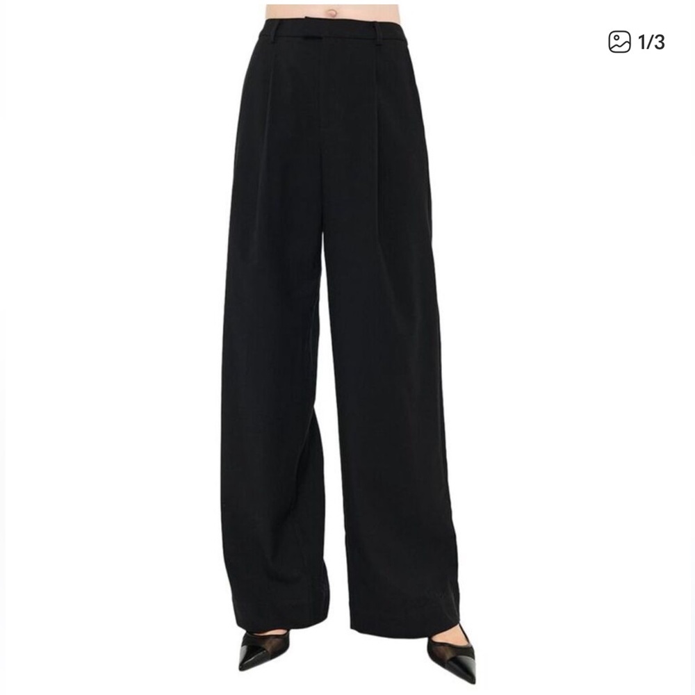 Cami NYC Rosheen Wide Leg Pant in Black